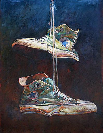 Gordon Smedt Selected recent works Gordon Smedt Shoes, Gordon Smedt Art, Shoe Art Painting, Shoe Painting Ideas On Canvas, Gordon Smedt, Painting Of Shoes, Shoe Still Life, Paintings Of Shoes, Shoes Artwork