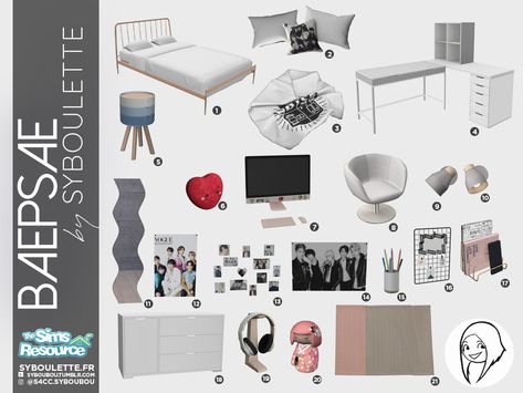 Mod Furniture, The Sims 4 Pc, Sims 4 Bedroom, Sims 4 Clutter, Make A Room, The Sims 4 Packs, Sims 4 Expansions, The Idol, Free Sims