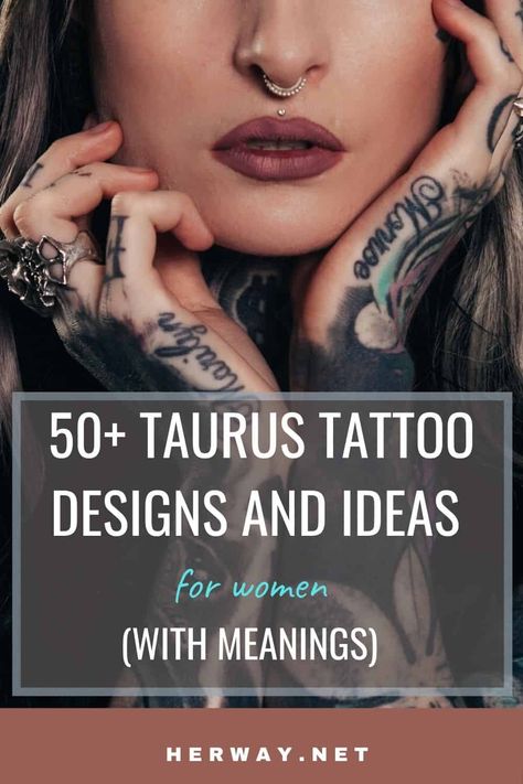 50+ Taurus Tattoo Designs And Ideas For Women (With Meanings) Simple Taurus Tattoo For Women, Women Taurus Tattoo, Taurus Arm Tattoos For Women, Taurus Symbol Tattoo For Women, Taurus Hand Tattoo, Taurus Girl Tattoo, Small Taurus Tattoo For Women, Taurus Tattoo Ideas For Women, Taurus Bull Tattoos For Women