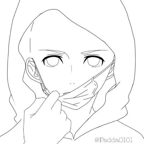 How To Draw Face Mask, How To Draw A Mask On Face, Drawing Poses Face, Face Mask Drawing Reference, Face Mask Reference, How To Draw A Mask, Mask Drawing Sketches, Mask Pose Reference, Mask Drawing Reference