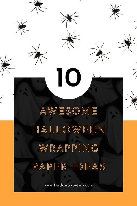 More than 10 awesome Halloween wrapping papers for a creative gift wrapping Creative Gift Wrapping, Crafts For Home Decor, Wrapping Papers, Diy Crafts For Home Decor, Find A Way, Wrapping Ideas, Creative Life, Halloween Gift, Decor Accessories