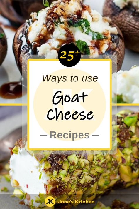 stuffed mushrooms with goat cheese Stuffed Mushrooms With Goat Cheese, Breakfast With Goat Cheese, How To Serve Goat Cheese On A Charcuterie Board, How To Use Goat Cheese, Goat Cheese Spread Recipes, Healthy Goat Cheese Recipes, Goats Cheese Recipes, Goat Cheese Ideas, Recipes Using Goat Cheese