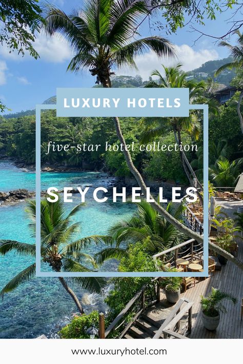 top-view-of-beach-and-trees-with-text Seychelles Vacation, Seychelles Resorts, Seychelles Hotels, Luxury Island, Best Hotels In The World, Private Island Resort, Seychelles Islands, Tropical Palm Trees, Beach Views