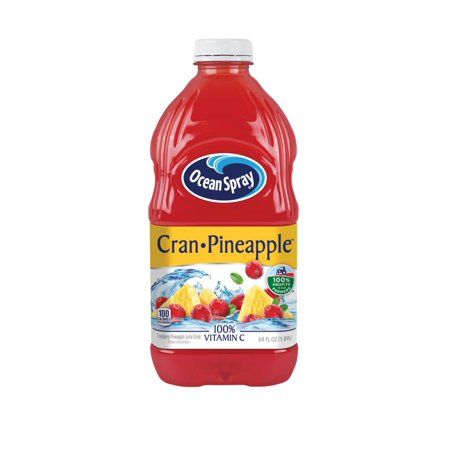 Ocean Spray Cran-Pineapple Juice Drink , 64 Fl. Oz., Multicolor Cranberry Pineapple Juice, Grape Juice Drinks, Apple Juice Drinks, Drinks With Pineapple Juice, Cranberry Lemonade, Ocean Spray Cranberry, Cocktail Juice, Cranberry Cocktail, Ocean Spray