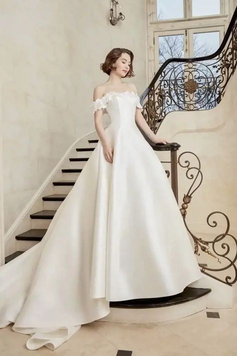 Sareh Nouri Wedding Dress, Sareh Nouri Bridal, Mikado Wedding Dress, Sareh Nouri, Kleinfeld Bridal, Ball Gown Skirt, Gowns With Sleeves, Spring 2023, Bridal Designs