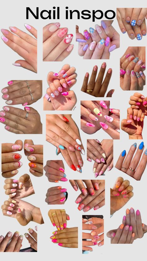 Preppy summer nails💋💖 Trendy Preppy Nails, Birthday Nails Preppy, Preppy Nails Almond, Blue Preppy Nails, Nail Ideas Preppy, Preppy Nail Art, Preppy Short Nails, Preppy Pink Nails, Nail Inspo Preppy