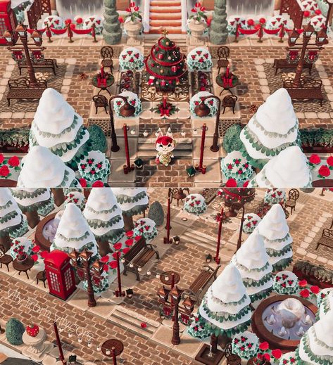 𝐘𝐋𝐋𝐘.𝐀𝐂𝐍𝐇🍎❄🍎 (@ylly.from.yllycore) posted on Instagram • Nov 9, 2021 at 4:50pm UTC Acnh Holiday Island, Animal Crossing Christmas Island Ideas, Acnh Christmas Resident Services, Acnh Christmas Patterns, Acnh Christmas Island Ideas, Acnh Christmas Market, Acnh Christmas Ideas, Christmas Animal Crossing, Acnh Holiday