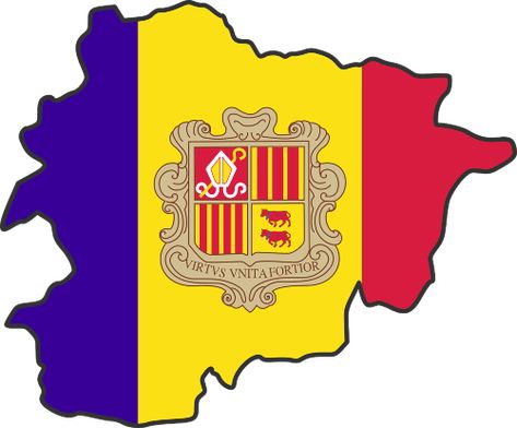 Andorra Travel Guide - Simply See The World Andorra Map, Andorra Flag, Independence Day Photos, Andorra La Vella, Independence Day Images, Constitution Day, National Days, Decal Design, Decal Wall Art