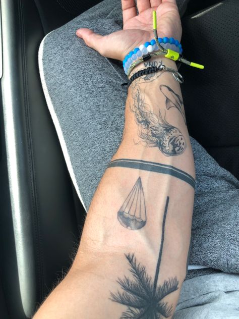 Quad Tattoo For Men, Western Tattoos, American Traditional Tattoo, American Traditional, Forearm Tattoos, Traditional Tattoo, Tattoos And Piercings, Tattoos For Guys, Tatting