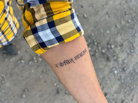 Healing... Tattoo done at ankan tattoos. Buddha Quotes Tattoo, Buddha Words, Words Tattoo, Tattoo Words, Chakra Tattoo, Quote Tattoo, Nothing Is Permanent, Healing Tattoo, Buddha Quotes