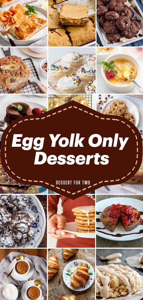 How To Use Up Egg Yolks, Use For Egg Yolks, Desserts With Egg Yolks Only, What To Do With Egg Yolks Recipes, 3 Egg Yolk Recipes, Egg Yoke Recipes Desserts, Recipes With Egg Yolks Desserts, Uses For Egg Yolks, Using Egg Yolks