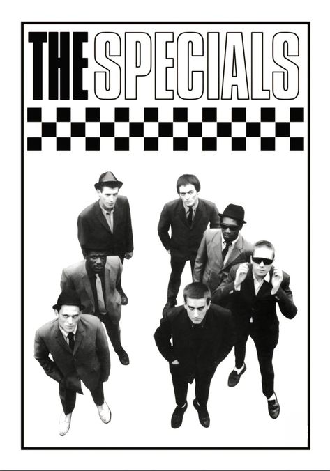 The Specials Ska Band, Fun Boy Three, Nirvana Music, Adidas Logo Wallpapers, Ska Music, The Specials, Ska Punk, Vinyl Record Collection, Band Wallpapers