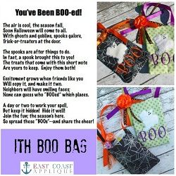 Boo and Fall Bags | What's New | Machine Embroidery Designs | SWAKembroidery.com Svg Shapes, Valentine Font, Boo Boo Bags, Fall Bags, Halloween Greetings, Pencil Toppers, Alphabet Design, Happy Fall Y'all, Monogram Frame