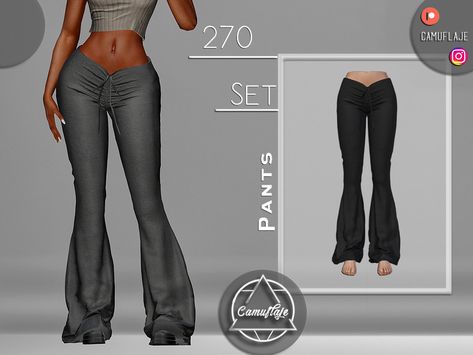 Sims 4 Cc Black Leggings, Sims 4 Flare Pants, Sims 4 Cc Clothes Female Pants, Sims 4 Sweatpants, Tsr4 Cc Clothing, Sims 4 Cc Bottoms, Clothes Cc, Sims 4 Tsr, The Sims 4 Skin