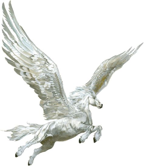 The white winged horses known as pegasi soar through the skies, a vision of grace and majesty. Pegasus Tattoo Mythology, Pegasus Drawing, Horse With Wings, Pegasus (mythology), Pegasus Tattoo, Greek Monsters, Pegasus Art, Horse Tattoo Design, Feathered Wings