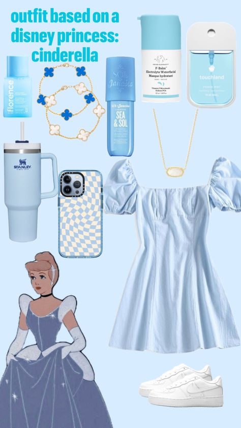 #cinderella #preppyg Disneyland Outfits, Tween Outfits, Disney Outfits, Create Collage, Creative Play, Your Aesthetic, Connect With People, Creative Energy, Disneyland