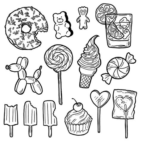 Tattoo Flash Art Color, Lolly Tattoo, Tattoo Flash Sheet Ideas, Lollipop Tattoo, Venus Tattoo, Candy Tattoo, Learn To Tattoo, American Traditional Tattoo Ideas, Sketch Practice