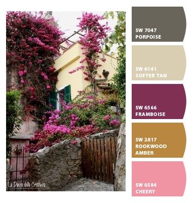 Framboise Sherwin Williams, Expressive Plum Sherwin Williams, Sherwin Williams Poetry Plum, Sw Expressive Plum, Awesome Violet Sherwin Williams, Sherwin Williams Framboise, Yellow Painted Walls, Urbane Bronze, Yellow Hues