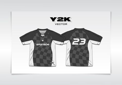 Y2k Jersey, Sports Jersey Design, Jersey Vintage, Jersey Design, Jersey Shirt, Lettering Design, Premium Vector, New Jersey, Graphic Resources