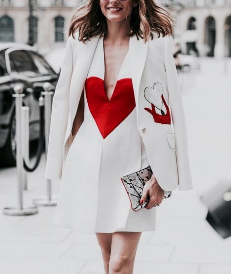 White Suit, Olivia Palermo, Inspired Outfits, Street Style Looks, Mode Vintage, Heart On, Looks Style, Mode Inspiration, Fashion Details