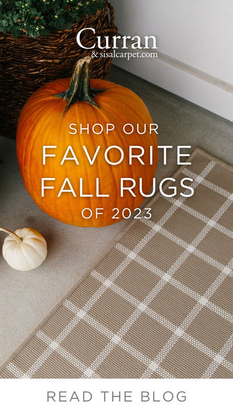 🍂🍁 Our handpicked fall rugs are here! As the leaves change and the air gets crisper, it's the perfect time to bring the cozy and inviting spirit of autumn to our living spaces. Our expert team has shared our favorite seasonally-inspired rug colors and fibers to instantly refresh your living room, bedroom, hallway or commercial space this fall. Natural Carpet, Organic Modern Decor, Cozy Fall Decor, Outdoor Rugs Patio, Layered Rugs, Farmhouse Fall Decor, Fall Outdoor, Patio Rugs, Farmhouse Fall