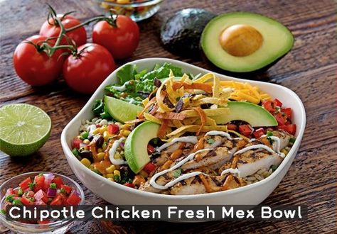 I've got to find a copycat recipe for Chili's Chipotle Chicken Fresh Mex Bowl! This looks delish!! Chipotle Chicken Bowl, Chicken Fresh, True Food, Family Restaurant, Chipotle Chicken, Bowl Recipe, Casual Dining, Bowls Recipe, Restaurant Recipes