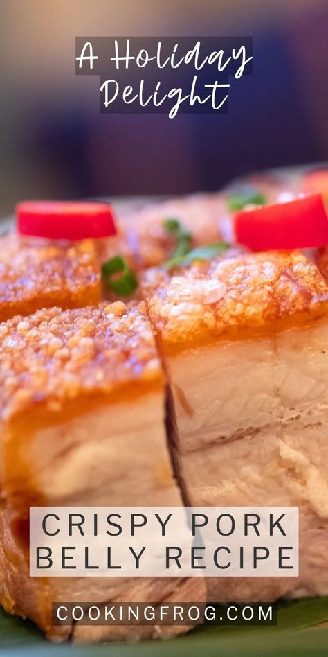 Pork Belly Recipe Oven, Roasted Pork Belly Recipe, Pork Belly Recipes Crispy, Pork Roast In Oven, Tilapia Recipe, Baked Tilapia, Pork Belly Recipes, Crispy Pork Belly, Crispy Pork