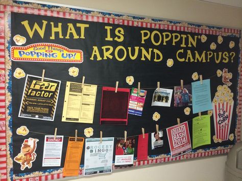 RA Informational board Success Bulletin Board Ideas, Bulletin Boards Ra, Notice Board Ideas, Information Bulletin Boards, Staff Bulletin Boards, Animal Classroom, Pta Bulletin Boards, Dorm Bulletin Boards, Res Life Bulletin Boards