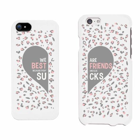 Bff Phone Cases Iphone, Bff Cases, Best Friend Cases, Bff Phone Cases, Friends Phone Case, Matching Phone Cases, Bff Matching, Iphone 4 Cases, Lg Phone