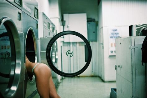 Laundry Shoot, Laundry Mat, Lingerie Shoot, Dirty Laundry, Photography Inspo, Round Mirror Bathroom, Aesthetic Pictures, Washing Machine, Universe