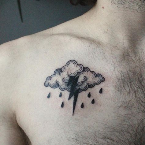 stormy rain cloud for this stormy day- thanks, slime! #brooklyntattoo #nyctattoo #newyorktattoo #blackworktattoo #cloudtattoo… Clouds And Lightning Tattoo, Storm Cloud Tattoo, Clouds And Lightning, Thunder Clouds, Best Cartoon Characters, Cloud Outline, Rain Tattoo, Brooklyn Tattoo, Lightning Tattoo