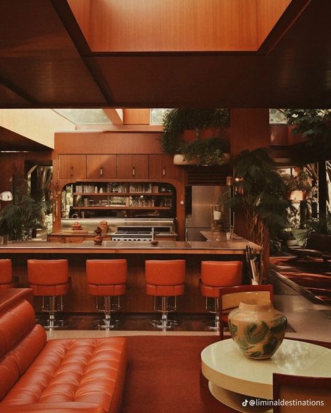 70s Interior Design, 80s Interior Design, Mid Century Interior Design, Mcm Kitchen, 80s Interior, 70s House, 70s Interior, Mid Century Interior, Retro Interior Design