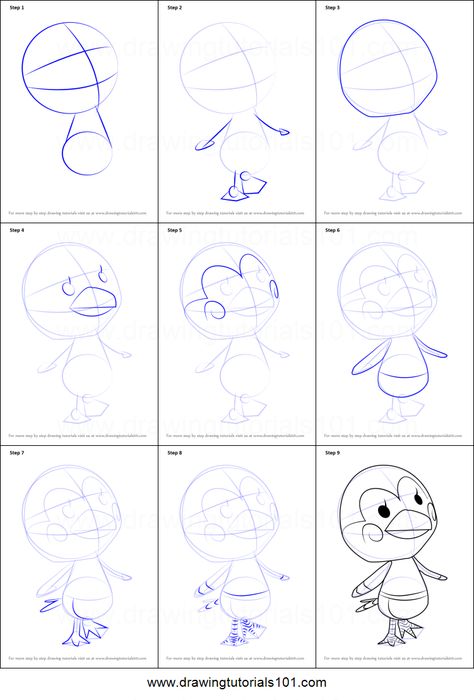 Animal Crossing Printable, Art Bases, How To Draw Cute, Character Drawings, Animal Crossing Fan Art, Draw Cute, Draw Ideas, Drawing Sheet, Animal Crossing Characters