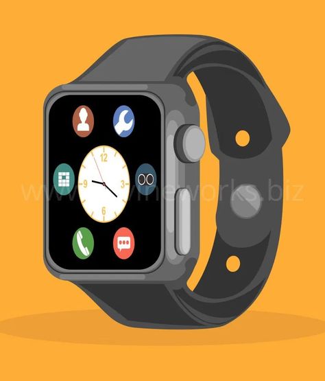 Free Adobe Illustrator, Apple Smartwatch, Landscape Vector, Smart Watch Apple, Free Vector Illustration, Desert Landscape, Desert Landscaping, Free Vector Art, Downloadable Art