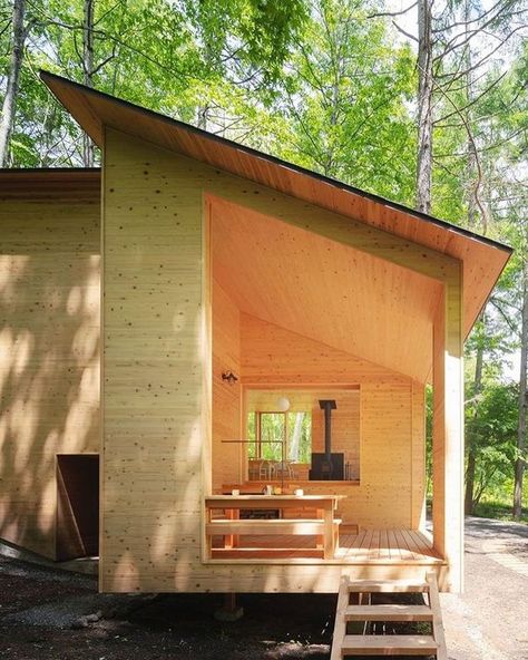 Micro Homes, Little Cottages, Connection With Nature, Karuizawa, Cottage Cabin, Cabin In The Woods, The Cabin, White Sage, Cabins In The Woods