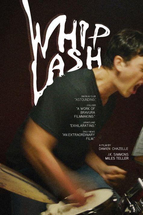 Whiplash 2014, Whiplash Movie, Poster Grafico, Kaptan Jack Sparrow, Damien Chazelle, Film Vintage, Septième Art, Film Poster Design, I Love Cinema