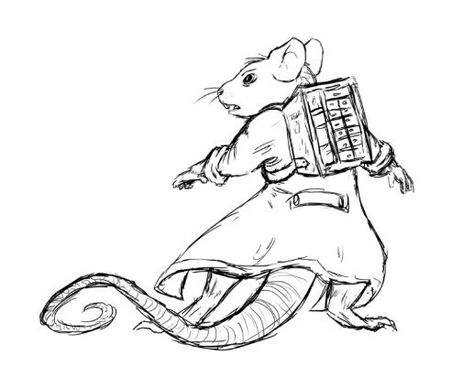 Mouse Illustration, Pathfinder Character, Animal Illustration Art, Cartoon Sketches, Arte Sketchbook, Poses References, Human Art, Dnd Characters, A Drawing