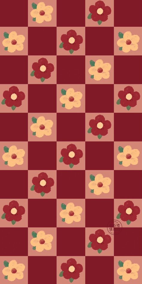 Red Lockscreen, Vintage Lockscreen, Aesthetic Wallpapers Iphone, خريطة ذهنية, Iphone Wallpaper Aesthetic, M Wallpaper, Vintage Flowers Wallpaper, Wallpaper Iphone Wallpaper, Motif Vintage