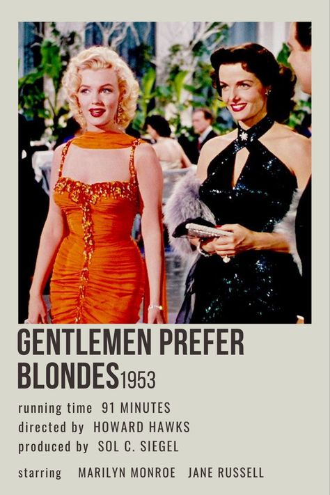 Blonde Movie, Romcom Movies, Movies To Watch Teenagers, Most Paused Movie Scenes, Pause Button, New Movies To Watch, Iconic Movie Posters, Jane Russell, Girly Movies