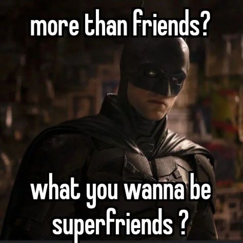 Batman Jokes, More Than Friends, I Am Batman, Univers Dc, Batman Funny, Im Batman, Dc Memes, Batman The Dark Knight, Christian Bale