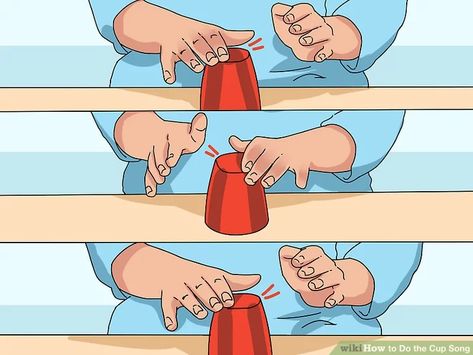 How to Do the Cup Song (with Pictures) - wikiHow The Cup Game, The Cup Song, Music Activities For Kids, Cup Song, Classroom Songs, Cup Game, Cup Games, Team Building Games, Circle Game