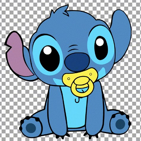 Stitch Bebe, Angel Lilo And Stitch, Care Bears Birthday Party, Lilo And Stitch Characters, Stitch Png, Baby Disney Characters, Disney Doodles, Lilo And Stitch Drawings, Stitch Character