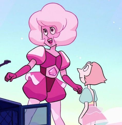 Ruby Drawing, Pink Diamond Su, Su Pearl, Rose Quartz Steven Universe, Amethyst Art, Steven Universe Pictures, Steven Uni, Pink Diamond Steven Universe, Steven Universe Movie