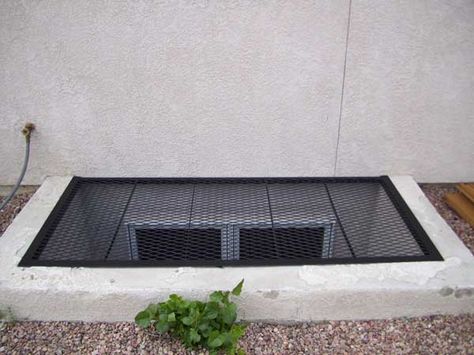 egress window well grate cover Egress Window Cover, Egress Window Well, Basement Window Well, Well Covers, Window Well Cover, Basement Window, Basement Entrance, Basement Lighting, Egress Window