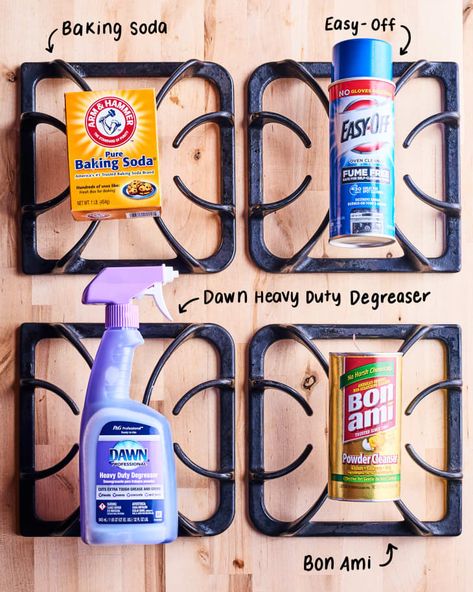 Keep Gas Stove Top Clean, How To Clean The Stove Burners, How To Keep Gas Stove Top Clean, How To Clean A Gas Stove Top Grates, Gas Stove Grate Cleaning, How To Clean Stove Top Burners, How To Clean Burners On Gas Stove, Best Way To Clean Stove Top, How To Clean Oven Grates