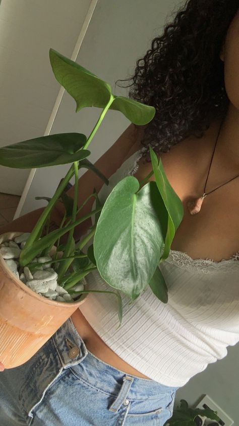 Green Life Aesthetic, Taking Care Of Plants Aesthetic, Plant Girl Aesthetic, Plant Mom Aesthetic, Inside Plants, Plant Aesthetic, Pretty Plants, Plant Mom, Insta Photo Ideas