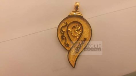 Thali Locket Designs Kerala, Kerala Wedding Thali Locket, Hindu Thaali Locket Designs, Kerala Style Thali Designs, Kerala Hindu Wedding Thali Chain, Thali Locket Designs Kerala Hindu, Thaali Design Kerala, Thali Designs Gold Hindu, Kerala Thali Designs Gold