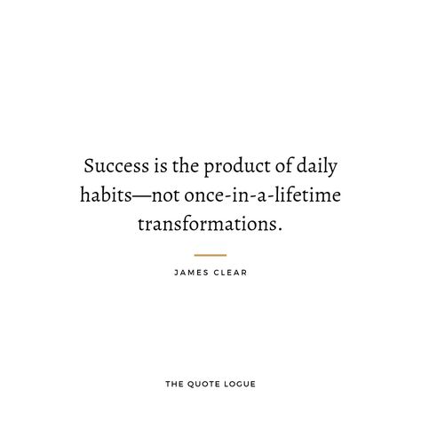 James Clear is the author of Atomic Habits. He writes at JamesClear.com, where he shares self-improvement tips based on proven scientific research. James Clear Quotes, Motivational Thoughts For Students, Financial Quotes, Habit Quotes, James Clear, Atomic Habits, Positive Vibes Quotes, Work Motivational Quotes, Growth Quotes