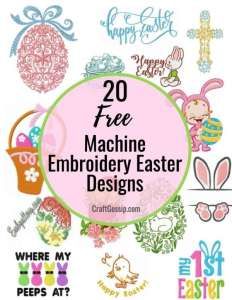 20 Free Easter Machine Embroidery Designs – Needle Work Easter Embroidery Patterns, Machine Embroidery Designs Projects, Free Machine Embroidery Designs Patterns, Easter Designs, Easter Embroidery Designs, Chicken Scratch Embroidery, Christmas Embroidery Patterns, Easter Embroidery, Embroidery Design Download