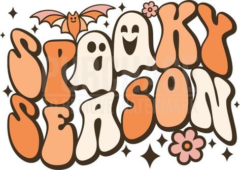 Fun Halloween Pictures, Spooky Season Chalkboard Art, Funny Halloween Drawings, Spooky Season Art, Cute Halloween Graphics, Halloween Sticker Ideas, Halloween Stickers Aesthetic, Funny Halloween Signs, Cute Halloween Quotes